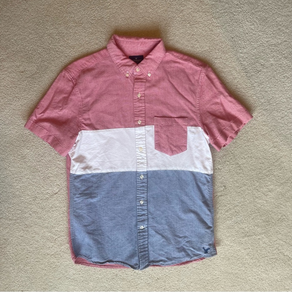 Brand new American Eagle short sleeve button down shirt